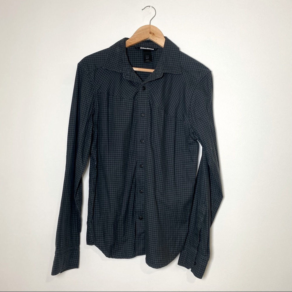 Black Diamond Button Down